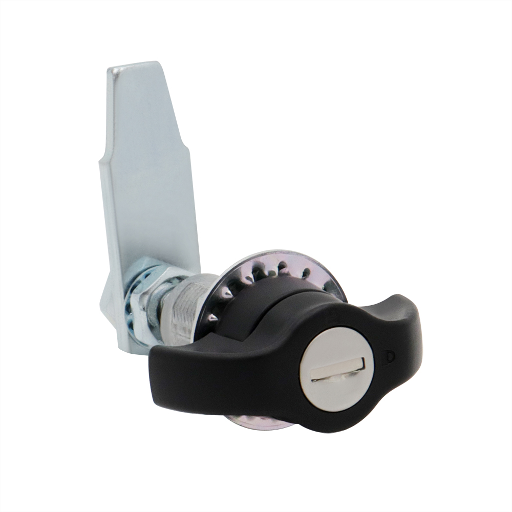 工业机箱门把手旋钮锁 压缩收紧锁可锁住安全 可调拉紧锁防震